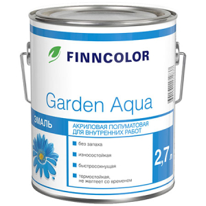 Finncolor Garden Aqua / Финнколор Гарден Аква акриловая эмаль