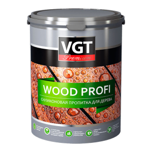 VGT PREMIUM WOOD PROFI пропитка силиконовая для дерева, бесцветная (2л)