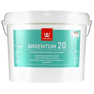 Tikkurila Argentum 20 / Тиккурила Аргентум антимикробная водоразбавляемая краска   