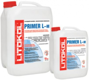 Litokol Primer L-M / Литокол грунтовка для подготовки оснований под стяжку