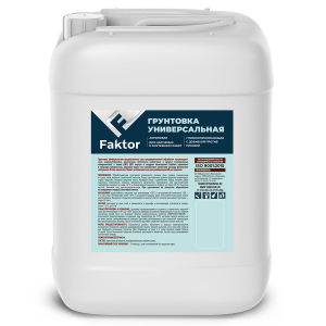 Faktor / Фактор грунтовка универсальная акриловая