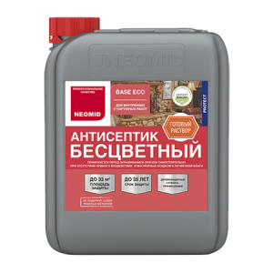 NEOMID BASE ECO АНТИСЕПТИК универсальный, защита до 35 лет, готовый раствор (5л)