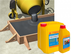 SIKA SIKAPLAST CONCRETE добавка суперпластификатор для бетона и стяжек (5 л)