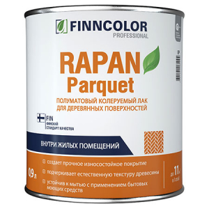 Finncolor Rapan Parquet / Финнколор Рапан Паркет полуматовый лак для пола   