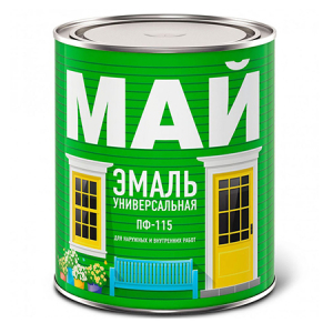 МАЙ ПФ-115  эмаль, зеленая (2,6кг)