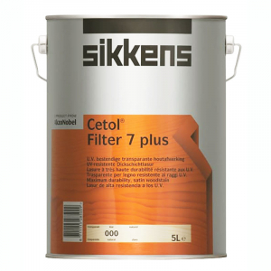 SIKKENS CETOL FILTER 7 PLUS пропитка для защиты древесины, полуматовый, махагон 045 (5л)