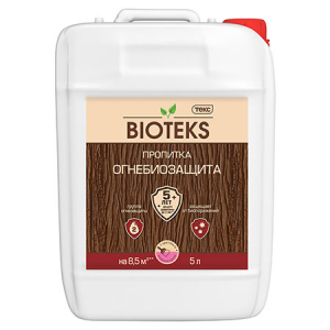 Bioteks / Биотекс Огнебиозащита состав для защиты древесины II группа с индикатором