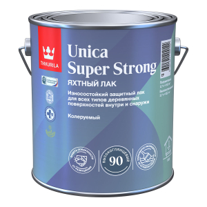 Tikkurila Unica Super Strong EP / Тиккурила Уника лак универсальный износостойкий высокоглянцевый