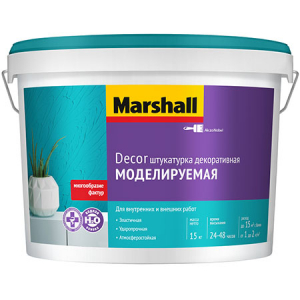 Marshall Decor / Маршал Декор Моделируемая штукатурка декоративная для наружных и внутренних работ