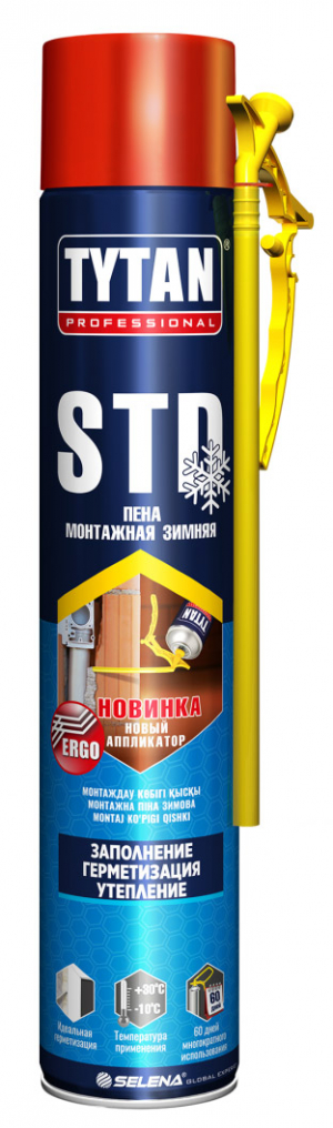 Tytan Euro Line STD / Титан Евро Лайн СТД пена монтажная зимняя