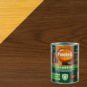 Pinotex Classic / Пинотекс Классик фасадная пропитка для дерева защита до 8 лет   