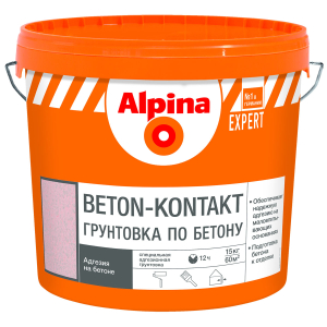Alpina Beton Kontakt / Альпина адгезионный грунт с минеральным наполнителем