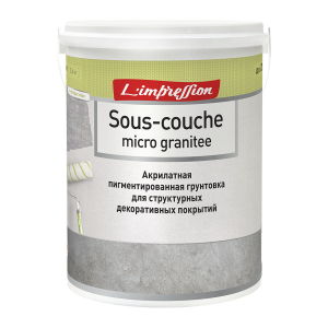 Limpression Sous Couche Micro Granitee / Лимпрессион грунтовка микро пигмент. для декор.покрытий