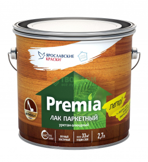 Ярославские Краски Premia лак паркетный полуматовый