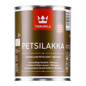 Tikkurila Petsilakka / Тиккурила Петсилакка лак тонирующий, глянцевый