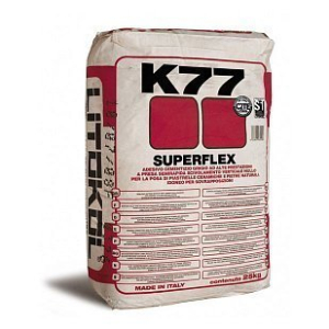 Litokol Superflex K 77 / Литокол Суперфлекс клей для крупноформатной плитки и керамогранита