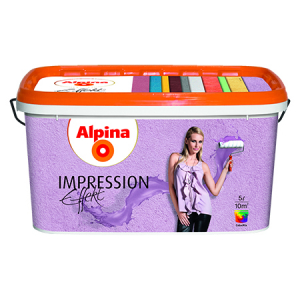 Alpina Impression Effekt / Альпина декоративная краска структурная
