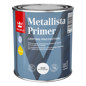 TIKKURILA METALLISTA PRIMER антикоррозионная грунтовка, база C (0,9л)