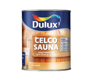 Dulux Celco Sauna / Дюлакс Селко Сауна лак для сауны и камня