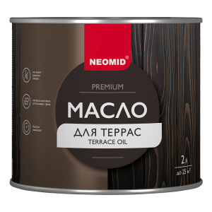 Neomid Premium / Неомид Премиум масло для террас деревозащитное износостойкое