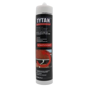 Tytan Professional / Титан герметик силиконовый для кровли и водостоков