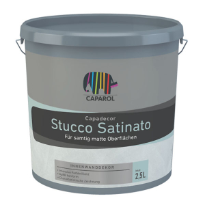 Caparol Capadecor Stucco Satinato / Капарол штукатурка декоративная матовая   