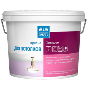 ТЕКС ОПТИМУМ краска для потолков, глубокоматовая (7кг)