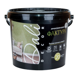 Dali-Decor / Дали Декор краска декоративная Фактура фасадная износостойкая