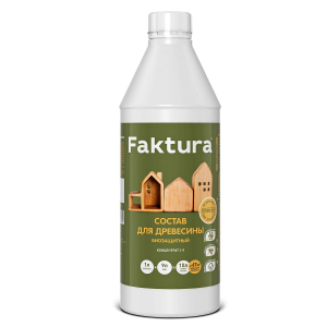Faktura состав для древесины биозащитный концентрат