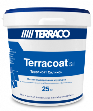 Terraco Silicone XL / Террако Терракоат Силиконовый штукатурное покрытие, эффект короед