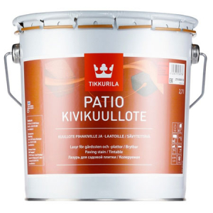 Tikkurila Patio / Тиккурила Патио водоразбавляемая лазурь для садовой плитки и бетонных блоков