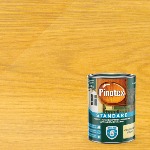 Pinotex Standard / Пинотекс Стандарт декоративная пропитка для внутренних и наружных работ   