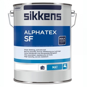 УД_SIKKENS ALPHATEX SF краска для стен и потолков, матовая, база W05 (5л)