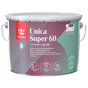 Tikkurila Unica Super 60 / Тиккурила Уника Супер яхтный лак полуглянцевый   