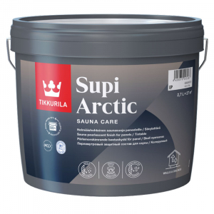 Tikkurila Supi Arctic / Тиккурила Супи Арктик перламутровый защитный состав для бань
