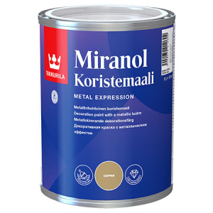 Tikkurila Miranol Koristemaali / Тиккурила Миранол декоративная краска металлик   