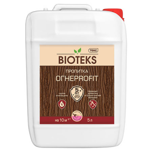Bioteks ОгнеProfit / Биотекс Огнепрофит пропитка огнезащитная 1 группа с индикатором
