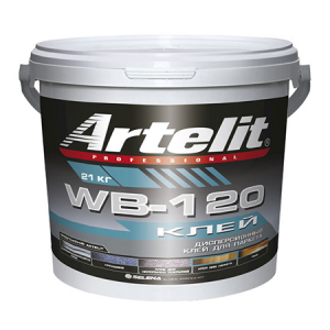 Artelit Professional WB-120 / Артелит ВБ-120 дисперсионный клей для паркета
