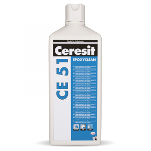 CERESIT CE 51 EPOXYCLEAN очиститель для удаления пятен и остатков от эпоксидной затирки (1л)