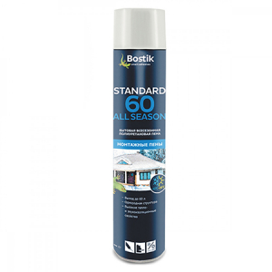 BOSTIK / Бостик STANDART ALL SEASONS  60  пена бытовая полиуретановая