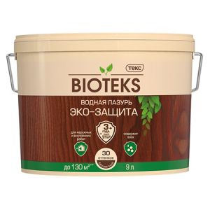 Bioteks / Биотекс защитно декоративная лазурь для внутренних и наружных работ   