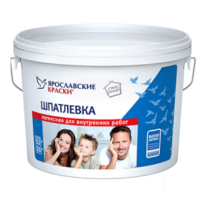 Ярославские Краски шпатлевка для внутренних работ латексная
