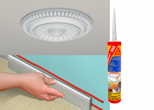 Sika SikaBond-525 / Сика Сикабонд клей для декоративных элементов акриловый