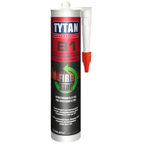 TYTAN PROFESSIONAL FIRE STOP B1 герметик противопожарный, силиконовый, белый (310мл)