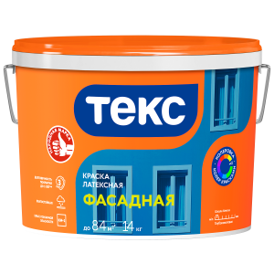 ТЕКС ОПТИМУМ ВДАК-101краска фасадная белая (14кг)