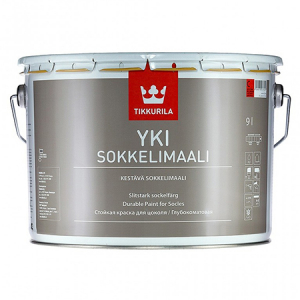 Tikkurila Yki / Тиккурила Юки щелочностойкая краска для цоколя   