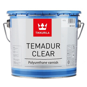 TIKKURILA (INDUSTRIAL) ТЕМАДУР КЛИЭ лак полиуретановый  (4,5л)
