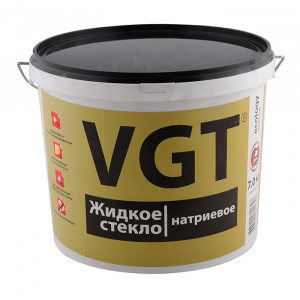 VGT ЖИДКОЕ СТЕКЛО НАТРИЕВОЕ для добавки в строительные смеси и гидроизоляции (7кг)