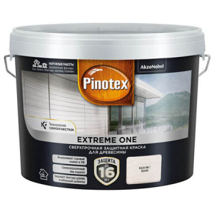 Pinotex Extreme ONE / Пинотекс Экстрим сверхпрочная защитная краска для древесины   