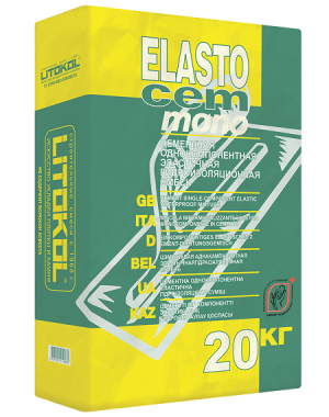 Litokol Elastocem Mono / Литокол гидроизоляция однокомпонентная 